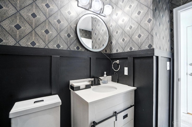 4870 Highland Oaks Dr, Green Twp, OH 45248 - half bathroom with toilet and vanity
