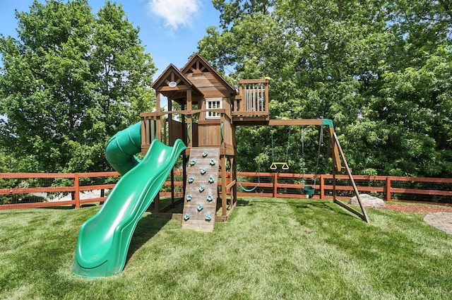 4870 Highland Oaks Dr, Green Twp, OH 45248 - view of jungle gym