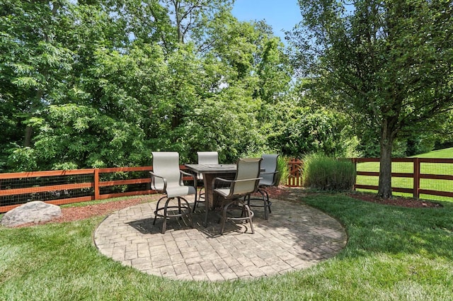 4870 Highland Oaks Dr, Green Twp, OH 45248 - view of patio / terrace with outdoor dining space