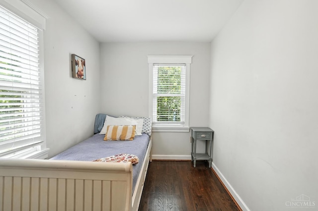 668 Shawhan Rd, Union Twp, OH 45065 - bedroom featuring dark wood-style floors and baseboards