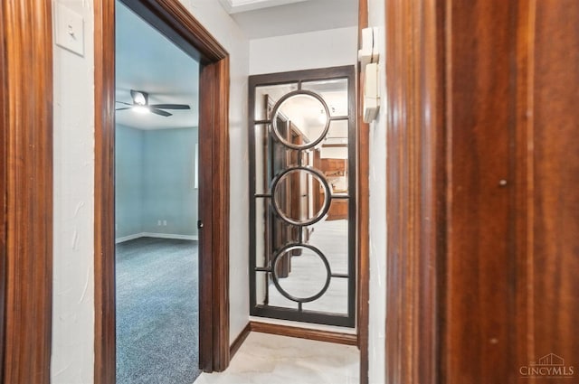 2000 Neeb Rd, Green Twp, OH 45233 - detailed view of carpet floors and a ceiling fan