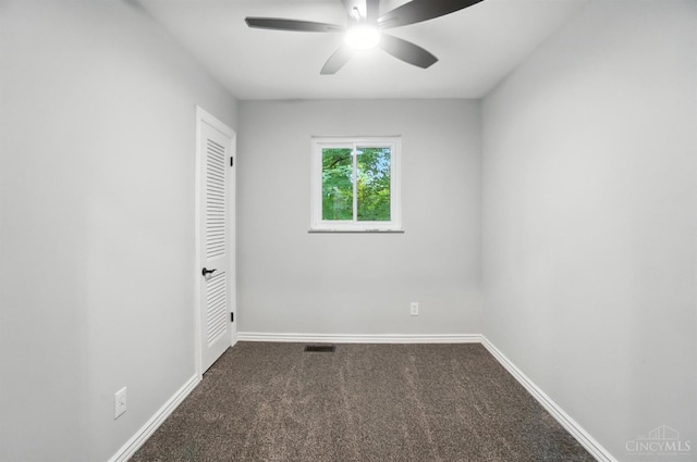 2000 Neeb Rd, Green Twp, OH 45233 - empty room with dark colored carpet and ceiling fan