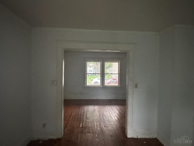 1812 Carroll Ave, Middletown, OH 45042 - spare room featuring dark wood-type flooring