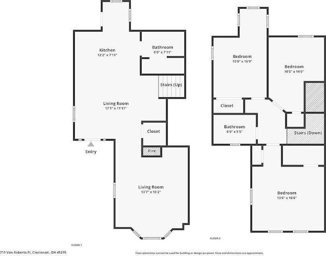 711 Van Roberts Pl, Wyoming, OH 45215 - view of home floor plan