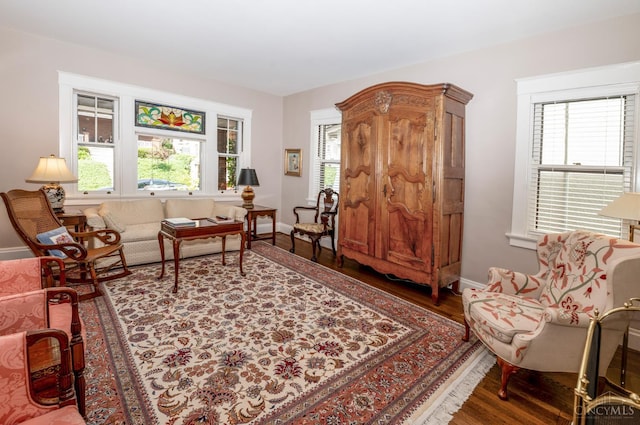 2851 Pine Grove Ave, Cincinnati, OH 45208 - sitting room with wood finished floors and plenty of natural light