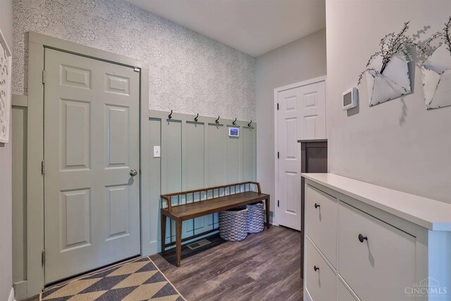 6352 Copperleaf Ln, Miami Twp, OH 45140 - mudroom with dark wood finished floors
