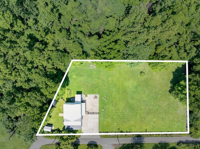 4 Brooklyn Ln, Miami Twp, OH 45150 - aerial view of property and surrounding area featuring property parcel outlined