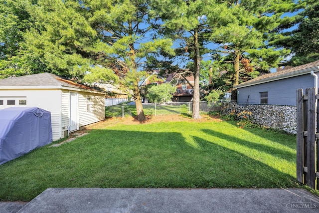 3459 Alta Vista Ave, Cheviot, OH 45211 - fenced backyard with an outbuilding