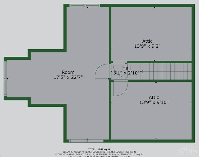 3459 Alta Vista Ave, Cheviot, OH 45211 - view of home floor plan