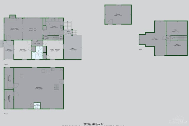 3459 Alta Vista Ave, Cheviot, OH 45211 - view of property floor plan