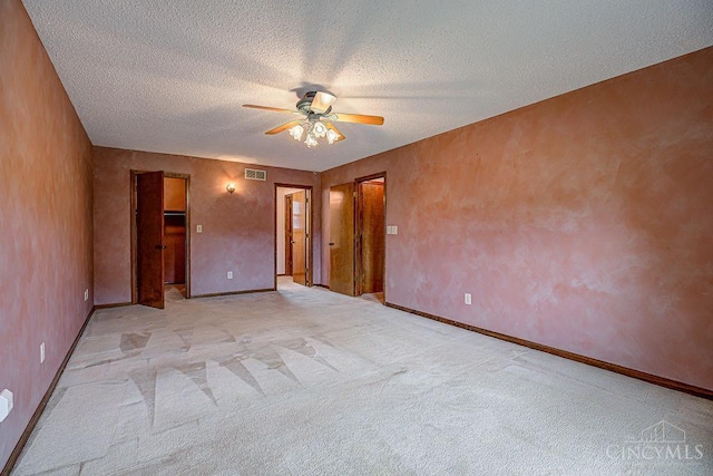 2974 Acer Ct, Ross Twp, OH 45013 - carpeted empty room featuring a ceiling fan and a textured ceiling