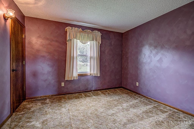 2974 Acer Ct, Ross Twp, OH 45013 - spare room featuring a textured ceiling and carpet floors