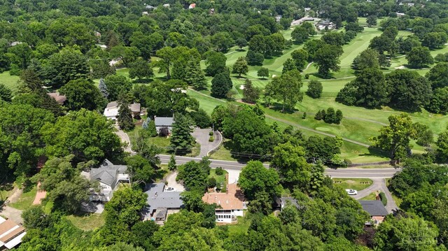 254 Compton Rd, Wyoming, OH 45215 - aerial perspective of suburban area featuring a golf club
