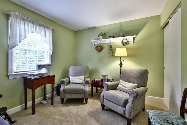 8050 Redhaven Ct, Colerain Twp, OH 45247 - sitting room featuring carpet flooring and plenty of natural light