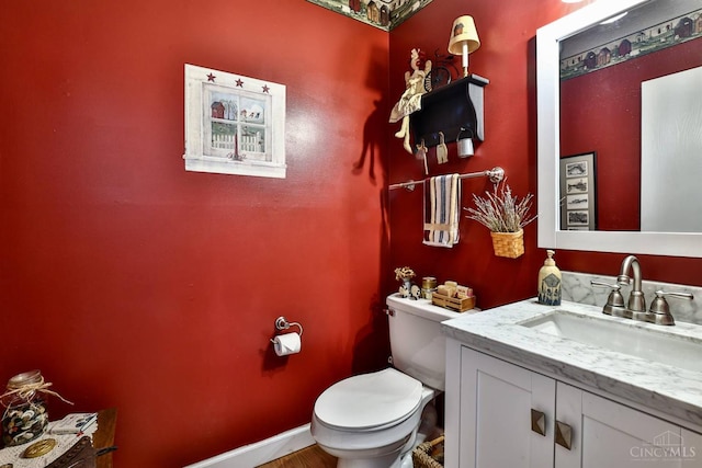8050 Redhaven Ct, Colerain Twp, OH 45247 - bathroom with vanity and toilet