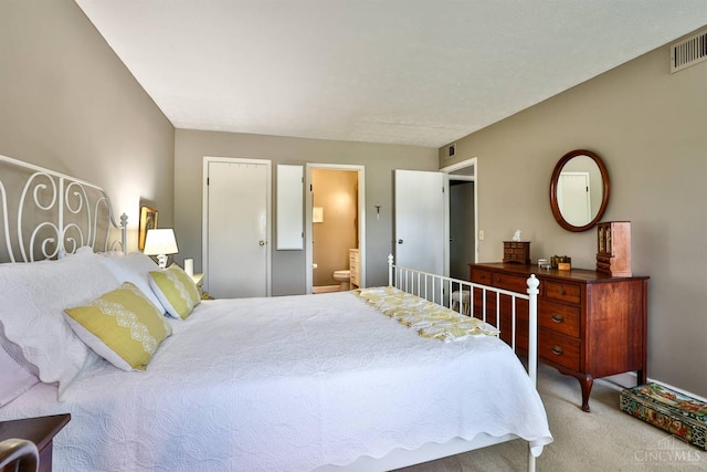 8050 Redhaven Ct, Colerain Twp, OH 45247 - carpeted bedroom featuring ensuite bath and baseboards