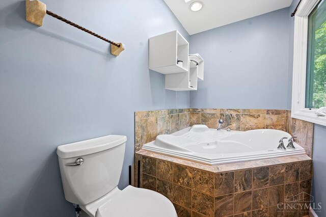 7029 Stonington Rd, Anderson Twp, OH 45230 - bathroom with a bath and healthy amount of natural light