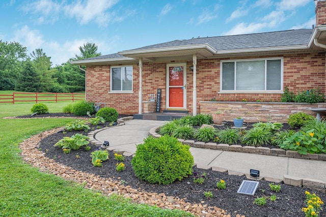 854 Nordyke Rd, Anderson Twp, OH 45255 - view of front of property featuring brick siding and roof with shingles