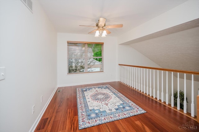 5815 Running Fox Ln, Mason, OH 45040 - unfurnished room with a ceiling fan and wood finished floors