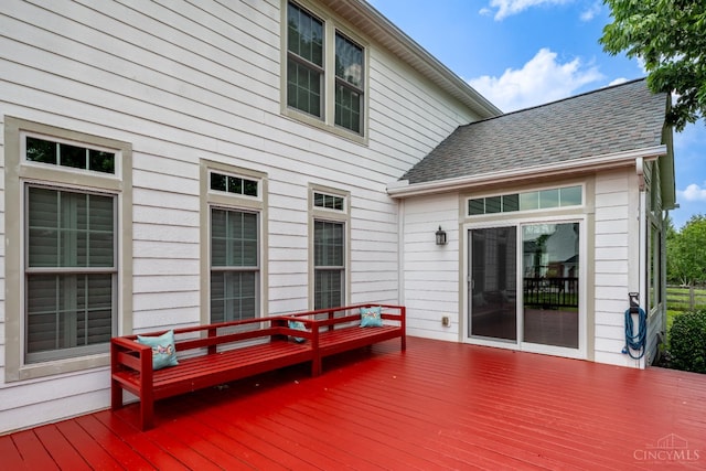 3773 Top Flite Ln, Mason, OH 45040 - view of wooden terrace