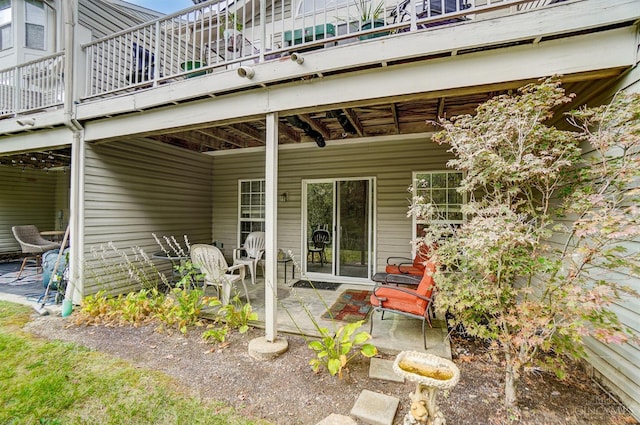 5788 Spire Ridge Ct Unit 13B, Green Twp, OH 45247 - view of patio featuring a wooden deck