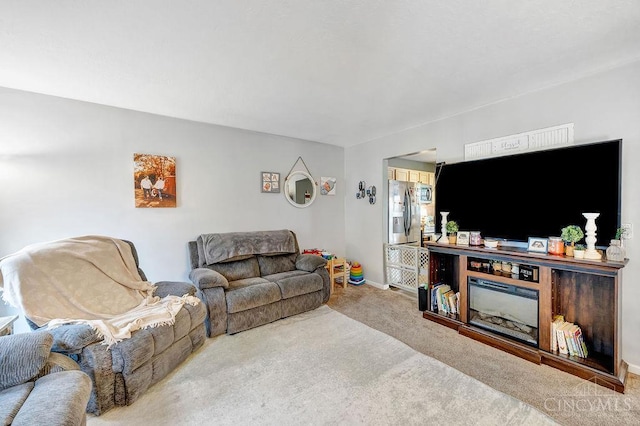 8798 Beckys Ridge Dr, Colerain Twp, OH 45251 - view of carpeted living area