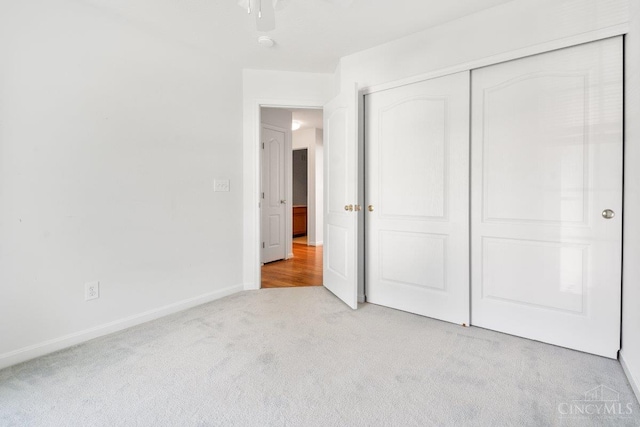 1583 Creekside Rd, Batavia Twp, OH 45102 - unfurnished bedroom with carpet flooring and a closet