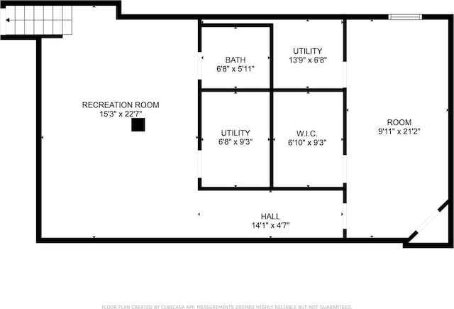 711 S Main St, Monroe, OH 45050 - view of floor plan / room layout