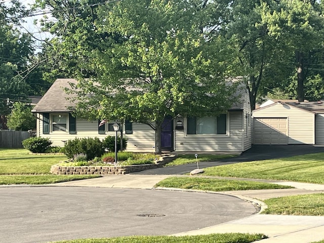 4068 Glenbar Ct, Sycamore Twp, OH 45236 - view of front of home featuring an outdoor structure and a garage