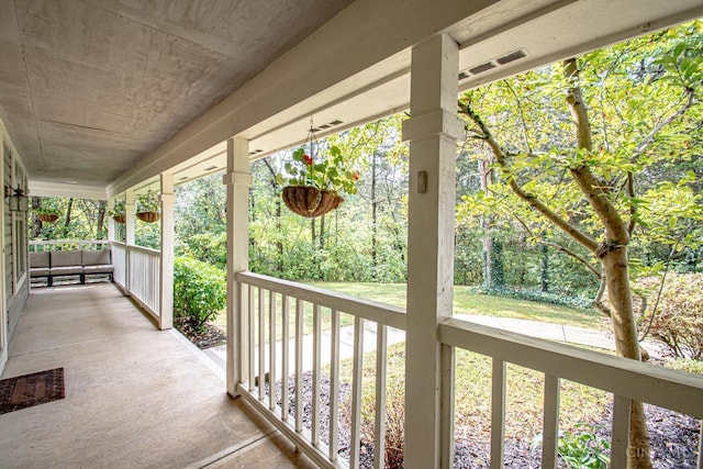 1887 Bantas Creek Rd, Washington Twp, OH 45320 - view of porch