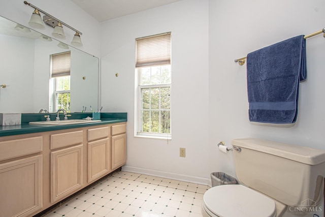 1887 Bantas Creek Rd, Washington Twp, OH 45320 - bathroom with vanity and tile patterned floors