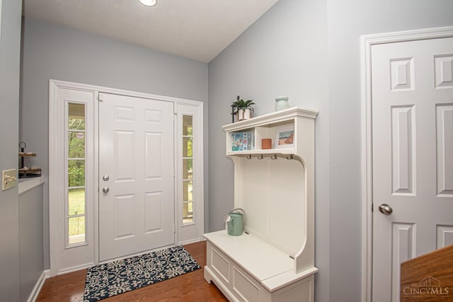 1887 Bantas Creek Rd, Washington Twp, OH 45320 - foyer entrance featuring wood finished floors and baseboards