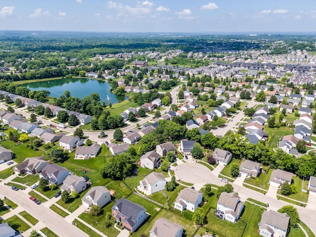 9985 Scotch Pine Dr, Clearcreek Twp, OH 45066 - aerial perspective of suburban area featuring a large body of water