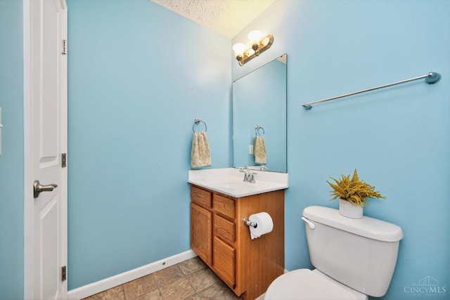 9985 Scotch Pine Dr, Clearcreek Twp, OH 45066 - bathroom with vanity and stone finish flooring