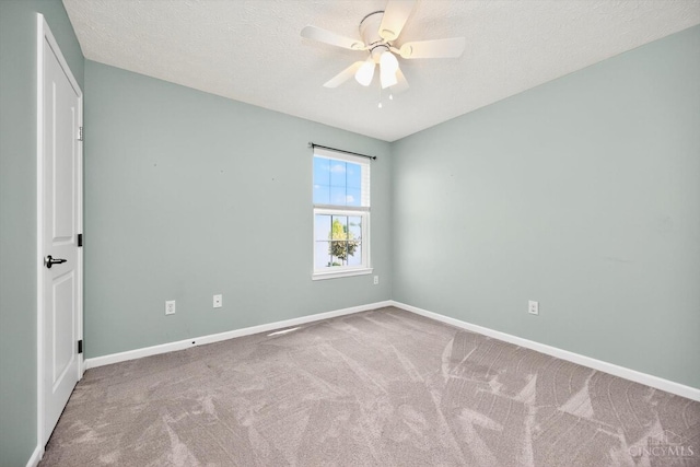 9985 Scotch Pine Dr, Clearcreek Twp, OH 45066 - carpeted spare room featuring a ceiling fan and a textured ceiling