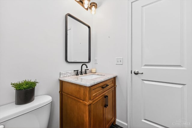 9985 Scotch Pine Dr, Clearcreek Twp, OH 45066 - bathroom with toilet and vanity