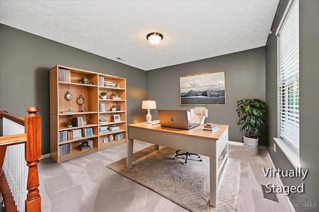9985 Scotch Pine Dr, Clearcreek Twp, OH 45066 - office with baseboards