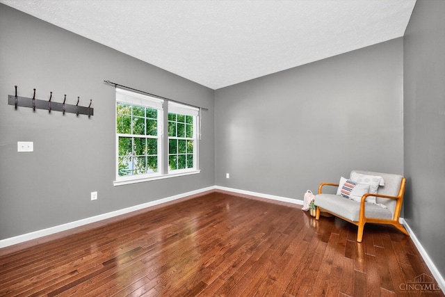 9985 Scotch Pine Dr, Clearcreek Twp, OH 45066 - unfurnished room featuring dark wood-style floors and a textured ceiling
