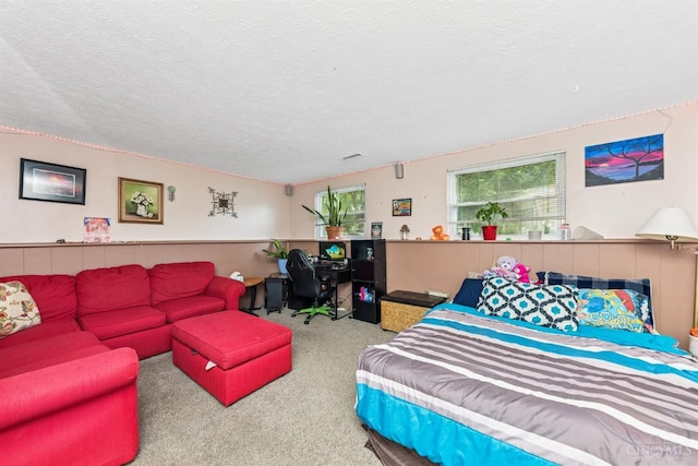 1167 Muirwood Ln, Union Twp, OH 45103 - carpeted bedroom with a textured ceiling