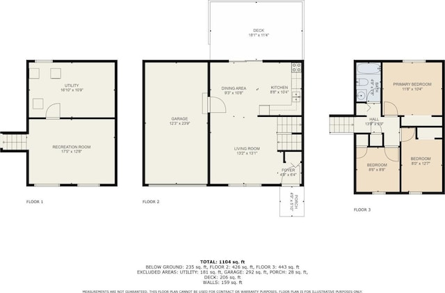 1167 Muirwood Ln, Union Twp, OH 45103 - view of floor plan / room layout