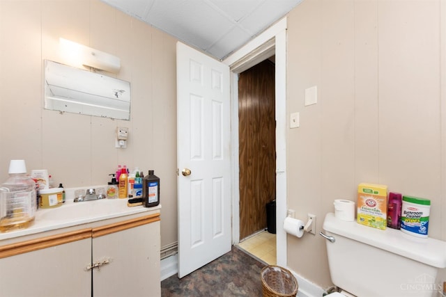 201 W Cherry St, Georgetown, OH 45121 - bathroom featuring vanity and toilet
