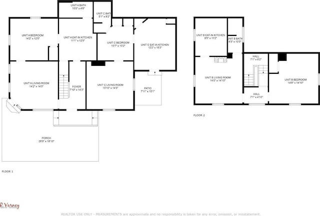 201 W Cherry St, Georgetown, OH 45121 - view of floor plan / room layout