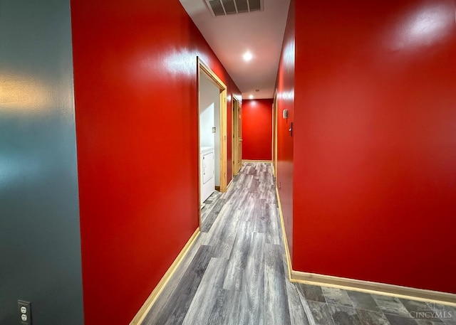 945 Lazenby Rd, Washington Twp, OH 45148 - hallway featuring wood finished floors and baseboards