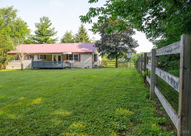 945 Lazenby Rd, Washington Twp, OH 45148 - fenced backyard with a deck