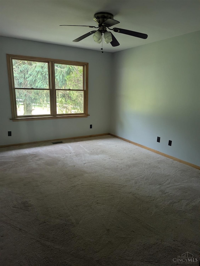 945 Lazenby Rd, Washington Twp, OH 45148 - spare room with ceiling fan and carpet