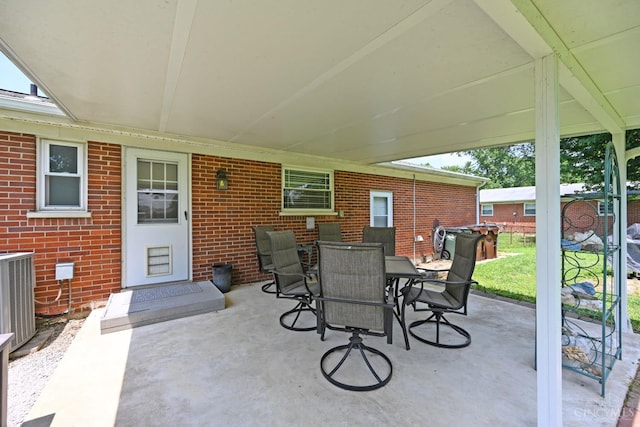 3638 El Rego Dr, Pierce Twp, OH 45102 - view of patio / terrace with outdoor dining space