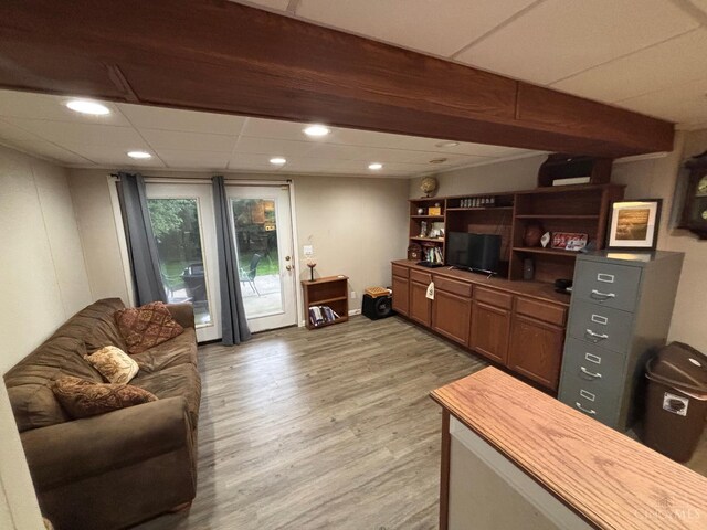 742 Miami Way Dr, Hamilton, OH 45013 - living room with light wood finished floors
