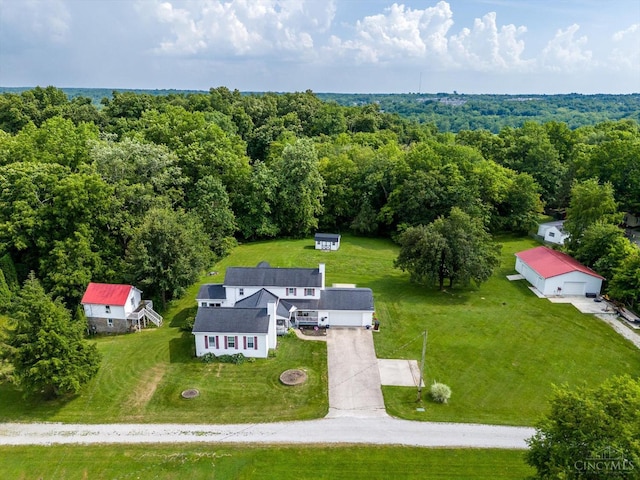 1001 Shawhan Rd, Union Twp, OH 45152 - view of subject property with a heavily wooded area