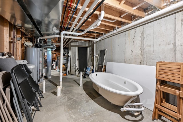 18092 Horizon Way, Lawrenceburg, IN 47025 - unfinished below grade area with water heater