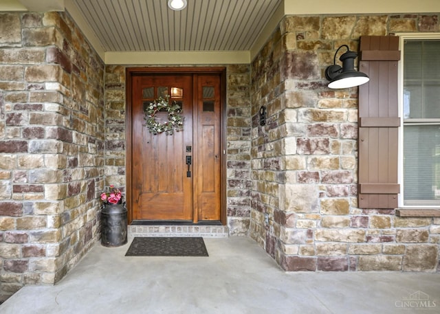 18092 Horizon Way, Lawrenceburg, IN 47025 - entrance to property featuring brick siding and stone siding
